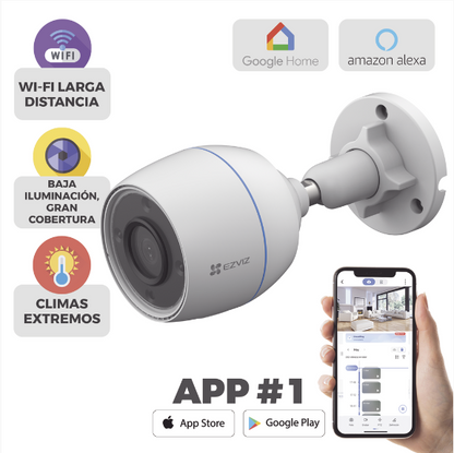 Bala WiFi EZVIZ 2MP exterior