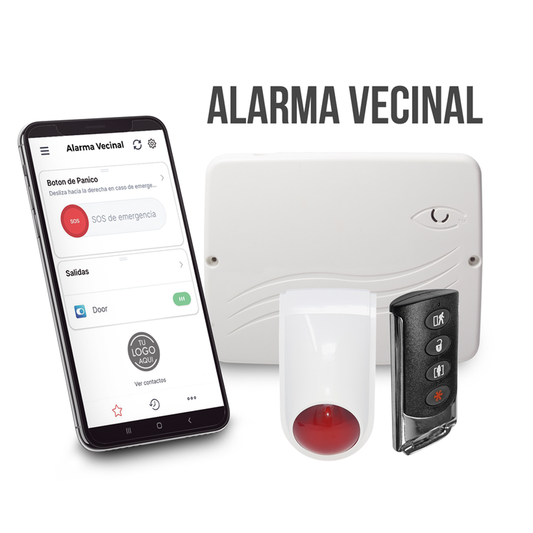 Kit alarma vecinal